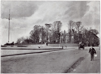 Hampstead Heath: The Flagstaff, with approach to 'Jack Straw's Castle'